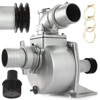 Cap motopompa 3 toli apa curata si murdara 40m3/H, cap motopompa cu fulie si accesorii motopompa turbina otel - Bjc tools