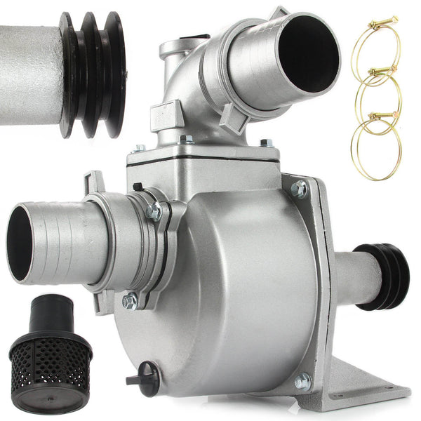 Cap motopompa 3 toli apa curata si murdara 40m3/H, cap motopompa cu fulie si accesorii motopompa turbina otel - Bjc tools