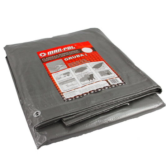 Prelata impermeabila de protecție groasa 15 x 20 metri 125g/mp - Bjc tools