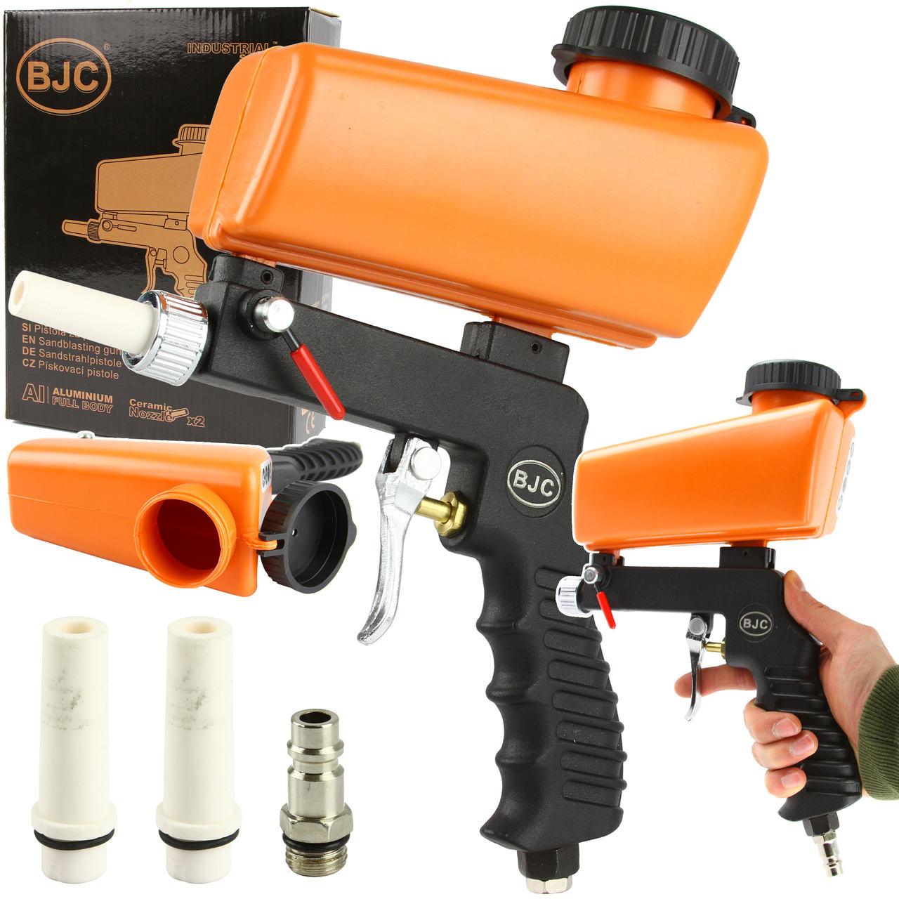 Pistol de sablat cu rezervor BJC , pistol de sablare - Bjc tools