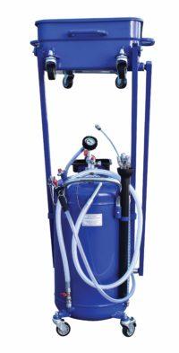 Recuperator ulei uzat profesional cu tava, Recuperator ulei uzat 90 litri pneumatic - Bjc tools