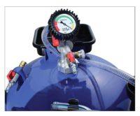 Recuperator ulei uzat profesional cu tava, Recuperator ulei uzat 90 litri pneumatic - Bjc tools