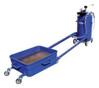 Recuperator ulei uzat profesional cu tava, Recuperator ulei uzat 90 litri pneumatic - Bjc tools