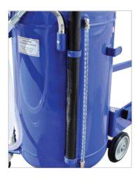 Recuperator ulei uzat profesional cu tava, Recuperator ulei uzat 90 litri pneumatic - Bjc tools