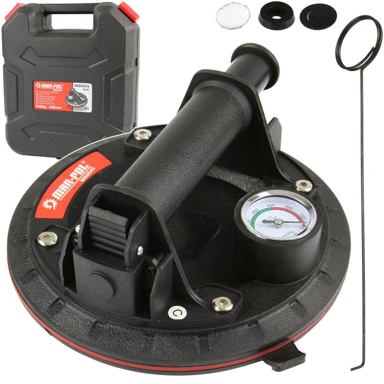 Ventuza placi gresie si geamuri 300 kg 200 mm - Bjc tools Imagine principală a produsului