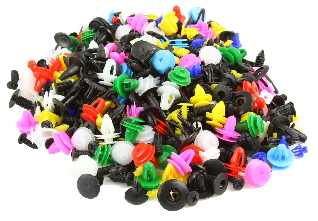 set clipsuri bumbi si cleme plastic tapiterie 500 buc - Bjc tools Imagine principală a produsului