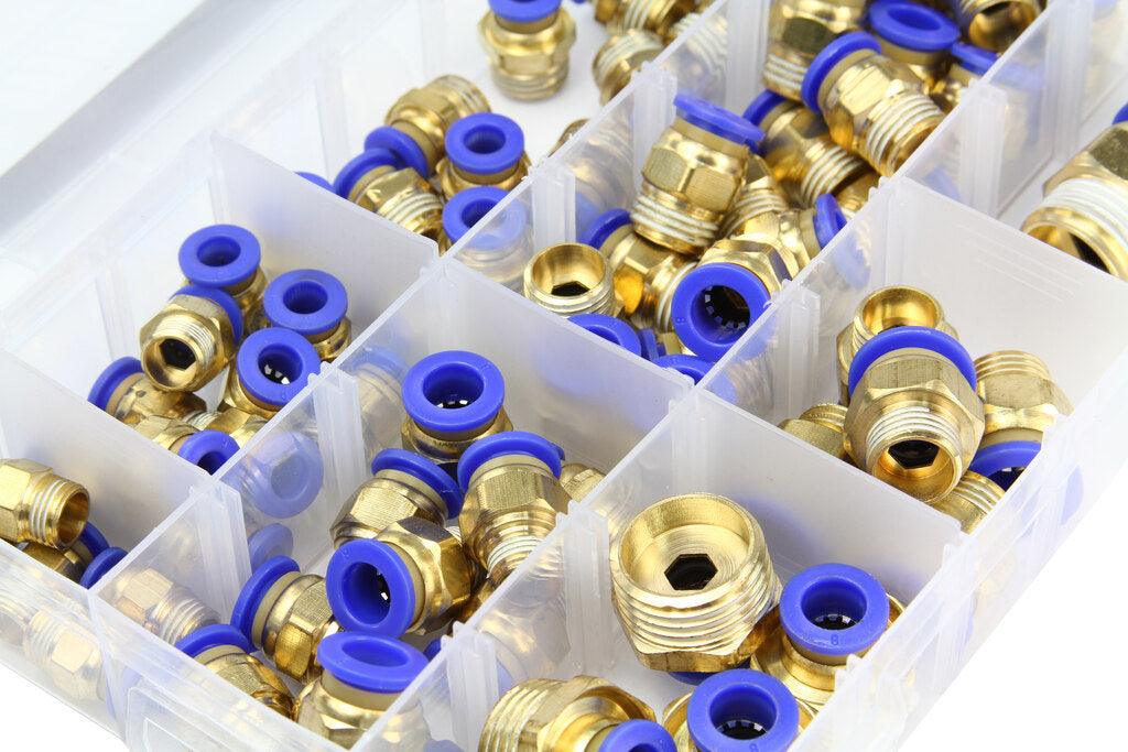 Set conectori rapizi pneumatici 72 piese - Bjc tools