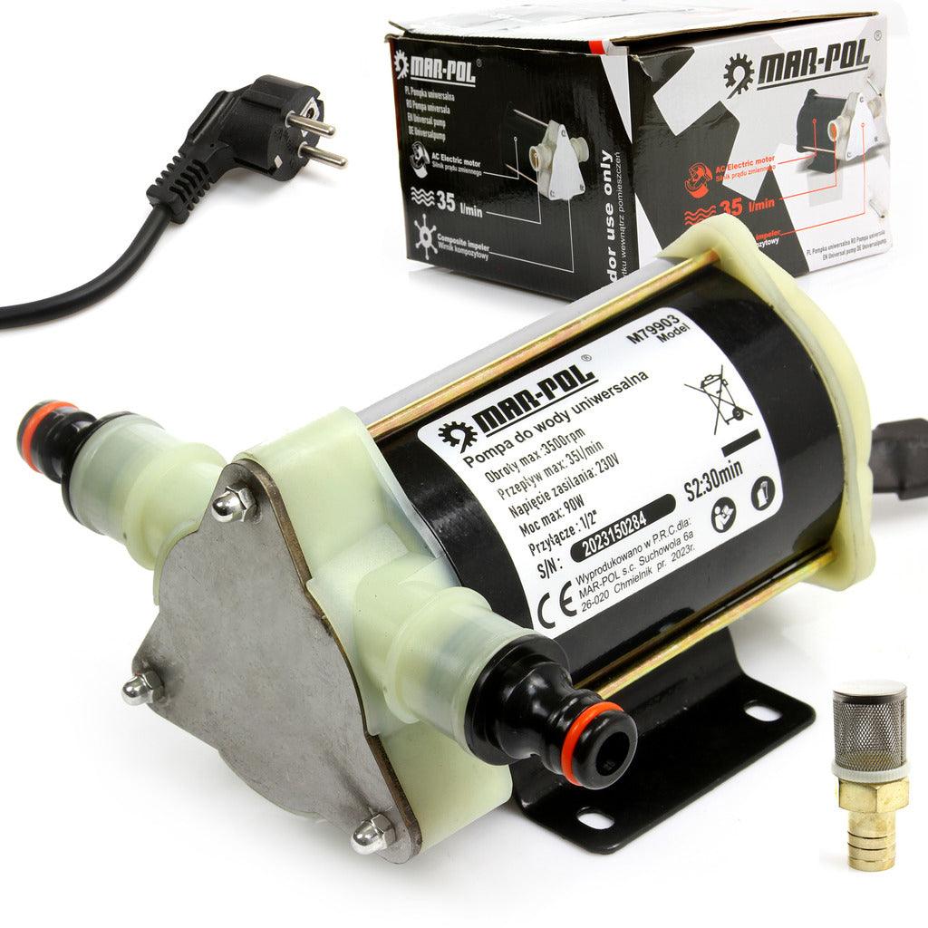 Pompa de transfer universala, pompa apa ulei motorina 220 volti - Bjc tools