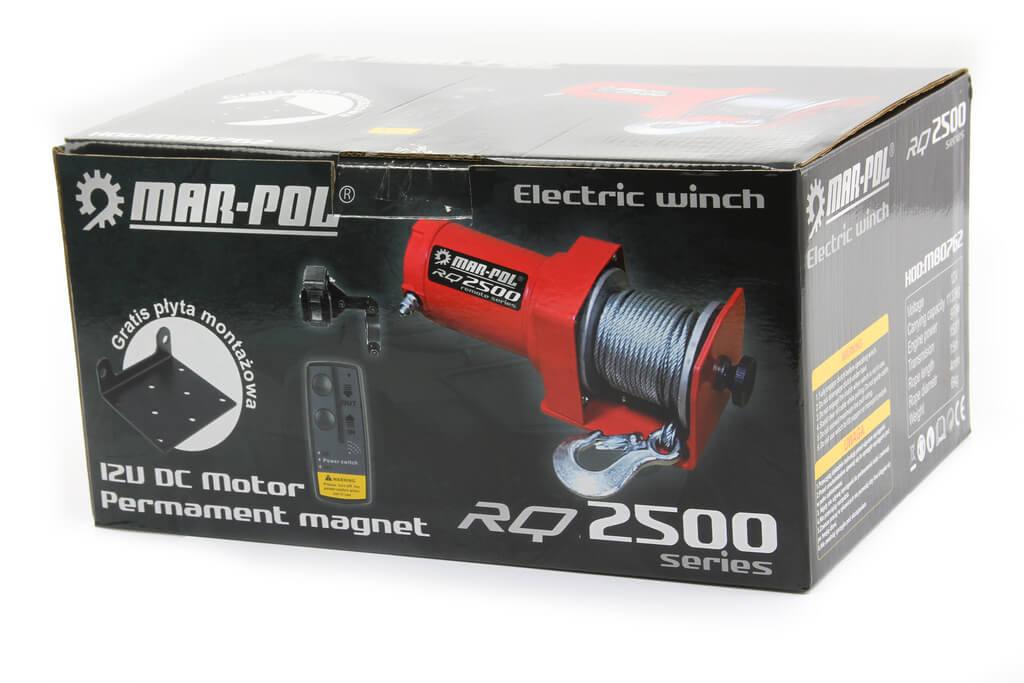 TROLIU VINCI ELECTRIC CU TELECOMANDA, 12V PENTRU QUAD ATV BARCI 2500LBS - Bjc tools