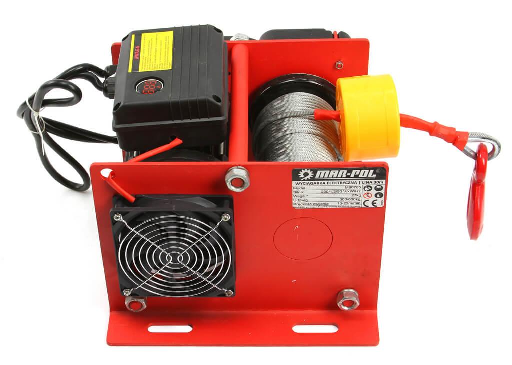 Troliu electric cu sufa 600 kg 30 metri Profesional - Bjc tools
