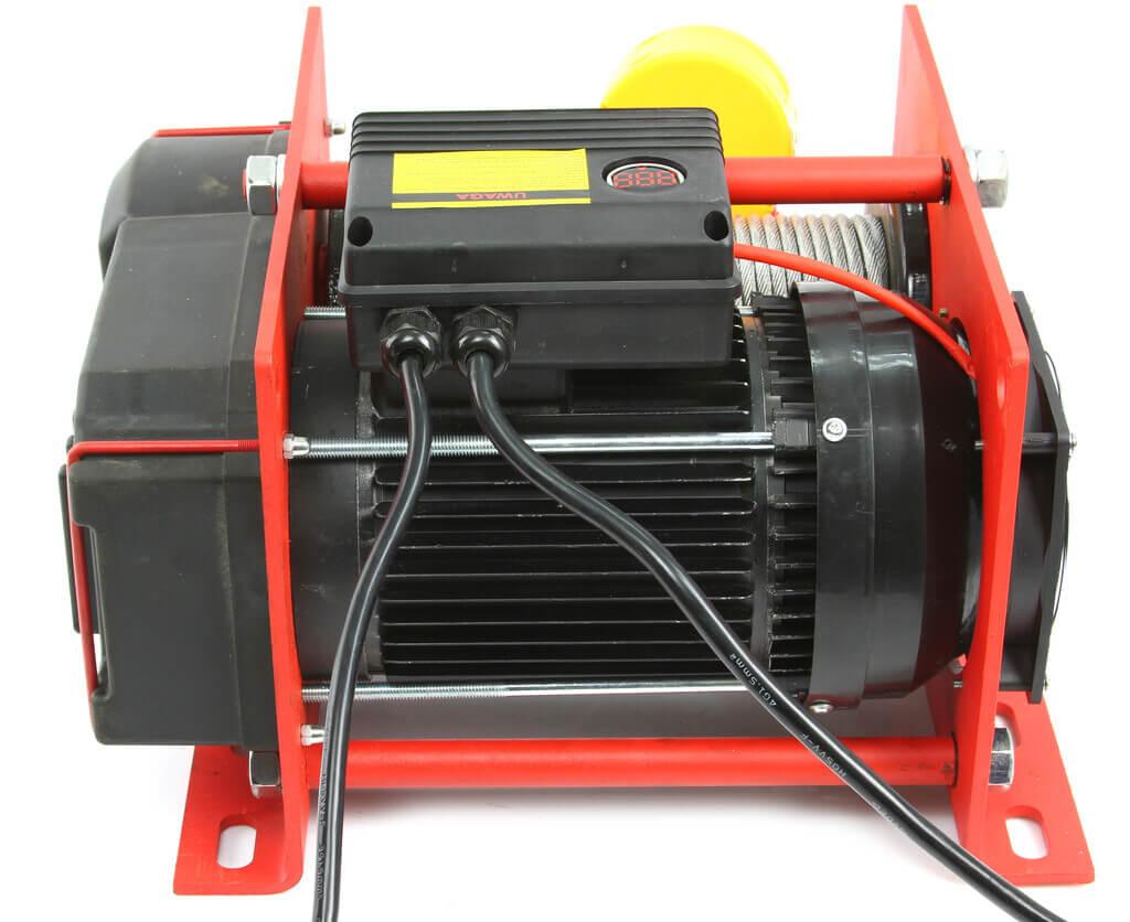 Troliu electric cu sufa 500/1000kg 230v 550w 30m - Bjc tools