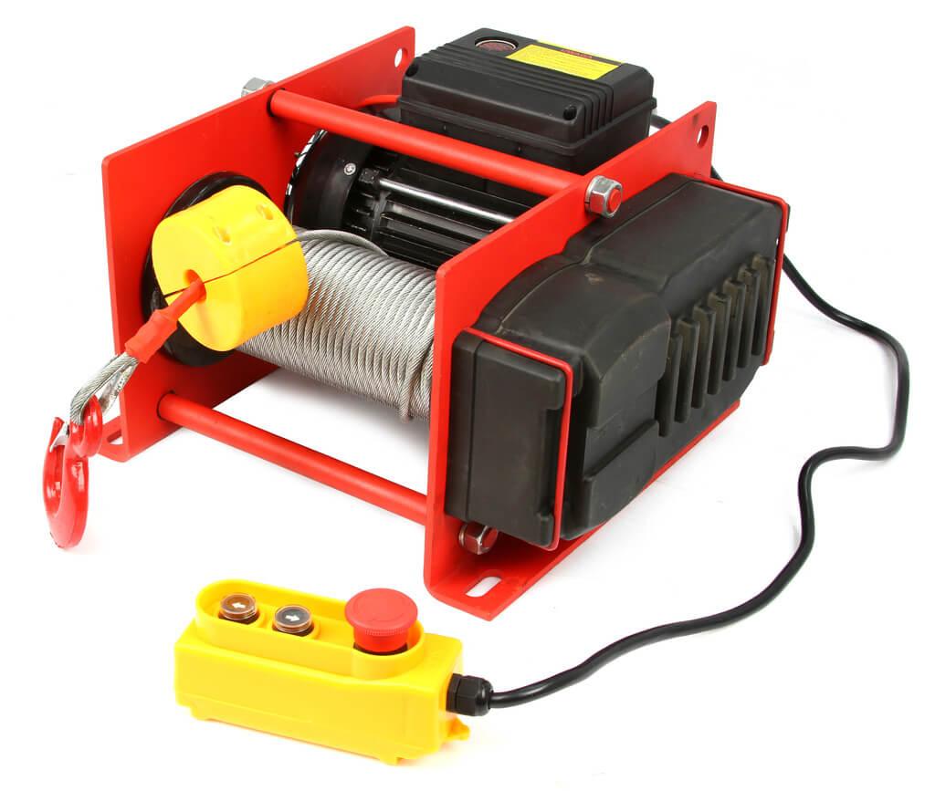 Troliu electric cu sufa 500/1000kg 230v 550w 30m - Bjc tools