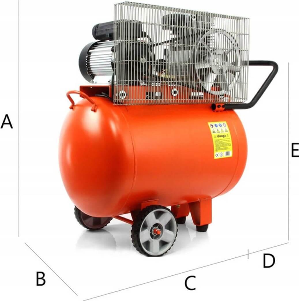 Compresor aer comprimat 115 litri BJC - Bjc tools