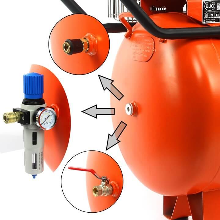 Compresor aer comprimat 115 litri BJC - Bjc tools