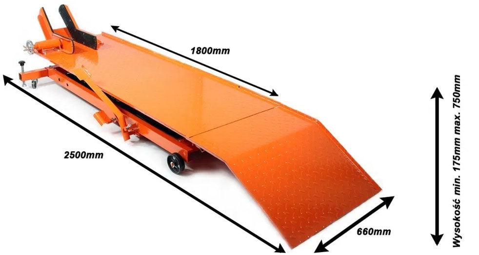 Platforma elevator motociclete 450 kg - Bjc tools