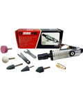 Polizor pneumatic biax pneumatic drept cu accesorii