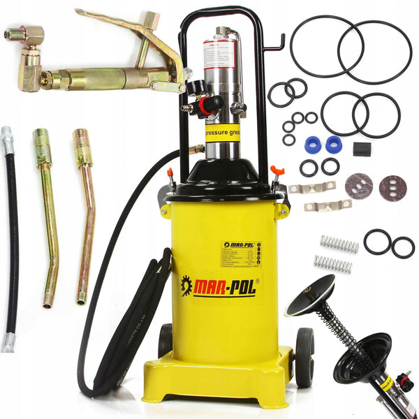 Pompa de gresat pneumatica 12 litri - Bjc tools