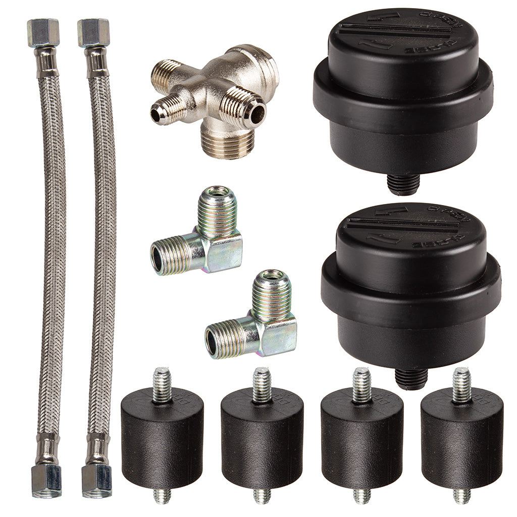 Pompe motor electric pentru compresor de aer silentios fara ulei Imagine secundară a produsului