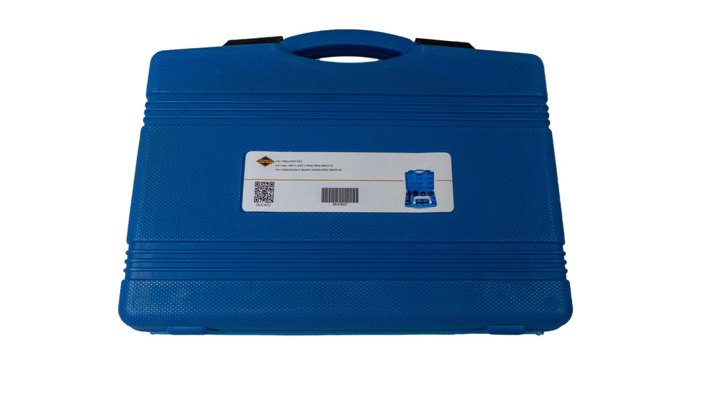 Presa universala cu cadru tip C pentru pivoti, rotule, bucse, capete de bara si cruci cardanice - Trusa extractoare 4WD - Bjc tools