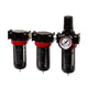 Regulator triplu filtru aer comprimat 1/2” cu manometru – 3 etape