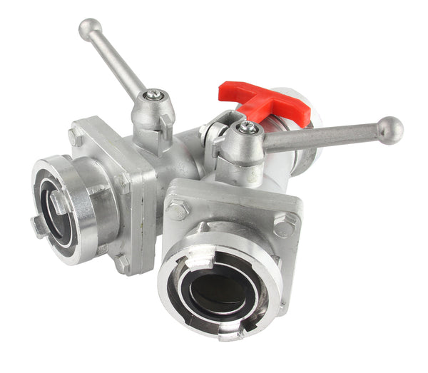 Robinet cu bila 2",Distribuitor apa 2x2"