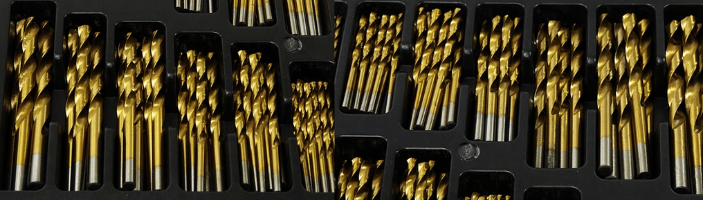 Set de burghie pentru metal HSS acoperite cu TITAN 170 de piese - Bjc tools