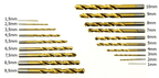 Set de burghie pentru metal HSS acoperite cu TITAN 170 de piese - Bjc tools