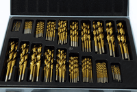Set de burghie pentru metal HSS acoperite cu TITAN 170 de piese - Bjc tools