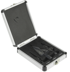 SET DE BURGHIE TREPTATE – 3 PIESE HSS4241 BURGHIE CONICE CU SPIRALĂ - Bjc tools