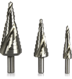 SET DE BURGHIE TREPTATE – 3 PIESE, Burghiu conic - Bjc tools