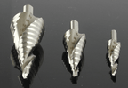 SET DE BURGHIE TREPTATE – 3 PIESE, Burghiu conic - Bjc tools