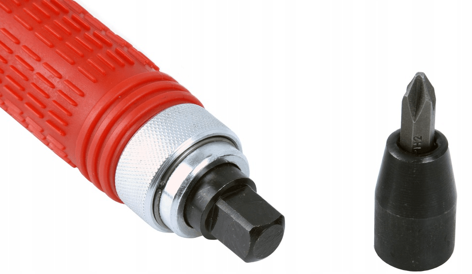 ȘURUBELNIȚĂ DE IMPACT / EXTRACTOR DE ȘURUBURI CU 6 BITI (CAPETE INTERSCHIMBABILE) - Bjc tools