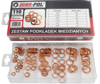 Set de șaibe din cupru – 110 piese - Bjc tools