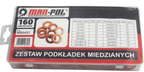 Set de șaibe din cupru – 160 piese - Bjc tools