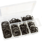 Set de inele Seeger (exterioare) – 150 de bucăți, set sigurante zegher - Bjc tools