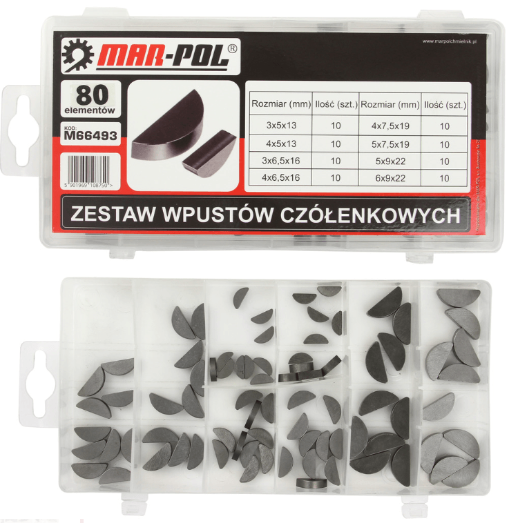 Set pene blocare ax fulii – 80 de bucăți - Bjc tools