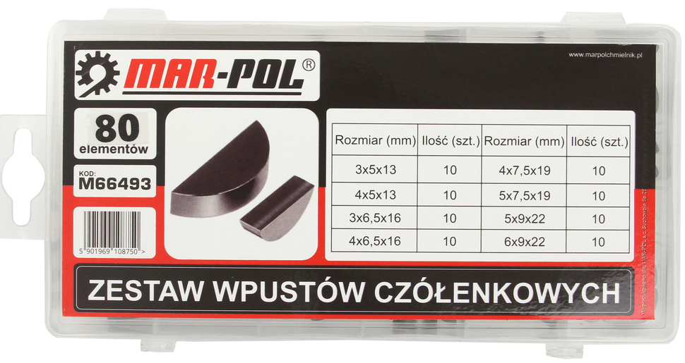 Set pene blocare ax fulii – 80 de bucăți - Bjc tools