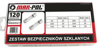 Set siguranțe de sticlă – 120 de bucăți - Bjc tools