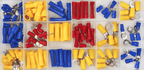 SET 160 CONECTORI IZOLAȚI, Set papuci electrici - Bjc tools
