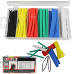 SET 100 TUBURI TERMOCONTRACTABILE COLORATE, Tuburi varnis - Bjc tools