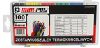 SET 100 TUBURI TERMOCONTRACTABILE COLORATE, Tuburi varnis - Bjc tools