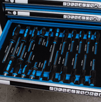 DULAP DE SERVICE CU 7 SERTARE – 258 PIESE - Bjc tools