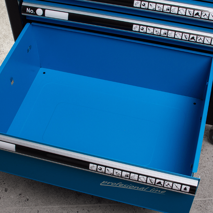 DULAP DE SERVICE CU 7 SERTARE – 258 PIESE - Bjc tools