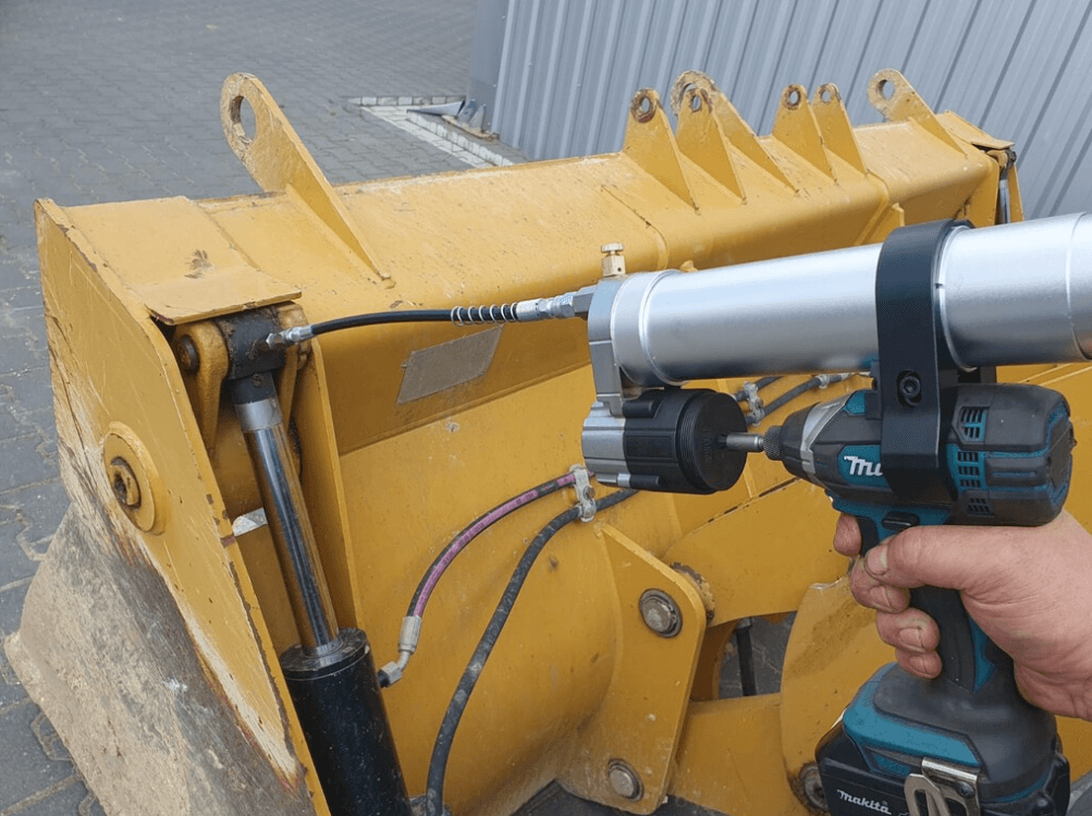 Adaptor de ungere tip gresor pentru bormașină electrică BJC Imagine secundară a produsului
