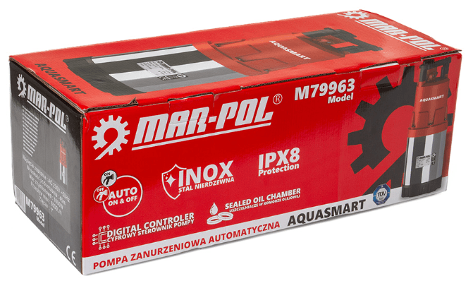 Pompă submersibilă de apa AQUASMART™ 1000W - Bjc tools