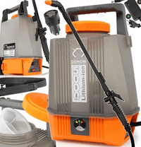 Pulverizator cu acumulator DEMON 5L cu lance compozită, Pompa de stropit - Bjc tools
