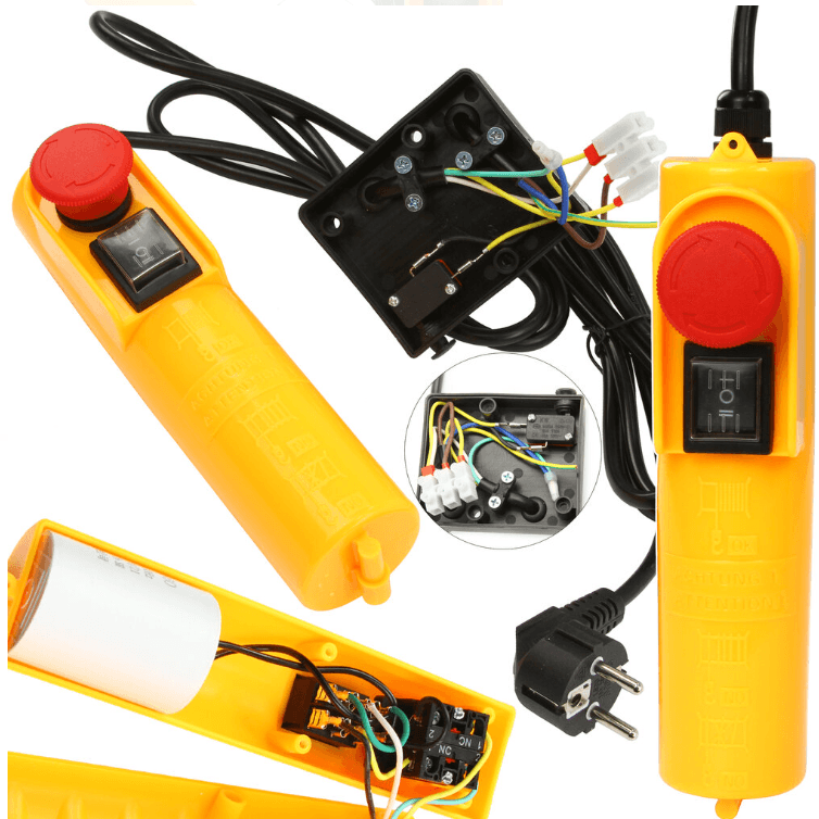 Telecomandă cu fir pentru troliu electric 230V – comenzi SUS/JOS, Telecomanda electropalan - Bjc tools Imagine principală a produsului