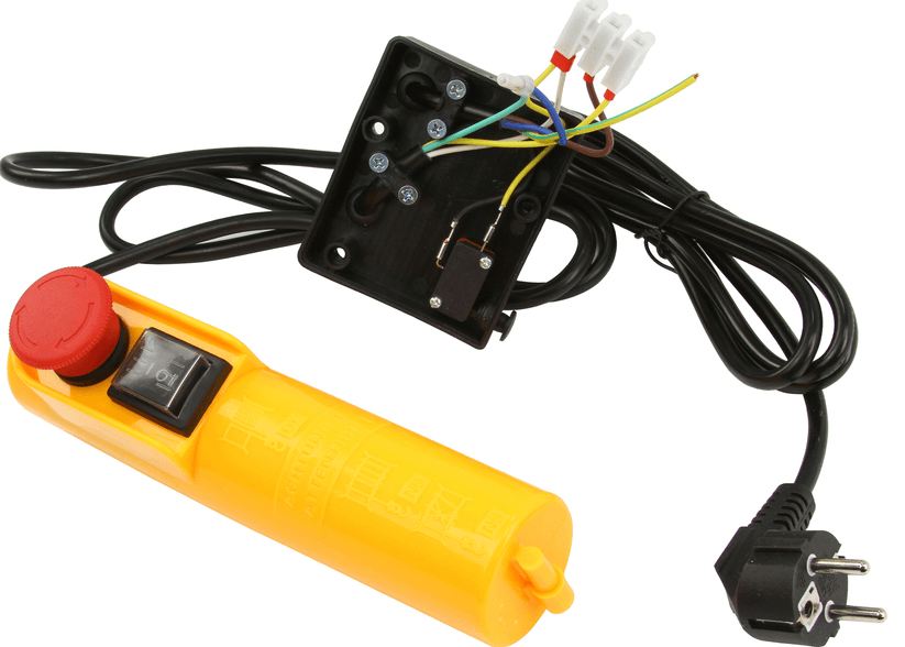Telecomandă cu fir pentru troliu electric 230V – comenzi SUS/JOS, Telecomanda electropalan - Bjc tools