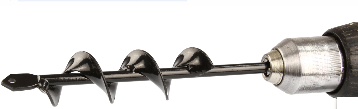 Burghiu de pamant pentru bormasina 5x22 cm Imagine secundară a produsului