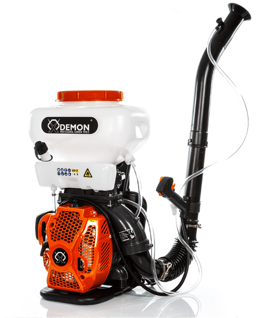 ATOMIZOR CU MOTOR TERMIC PE SPATE 16L CU POMPĂ – DEMON - Bjc tools